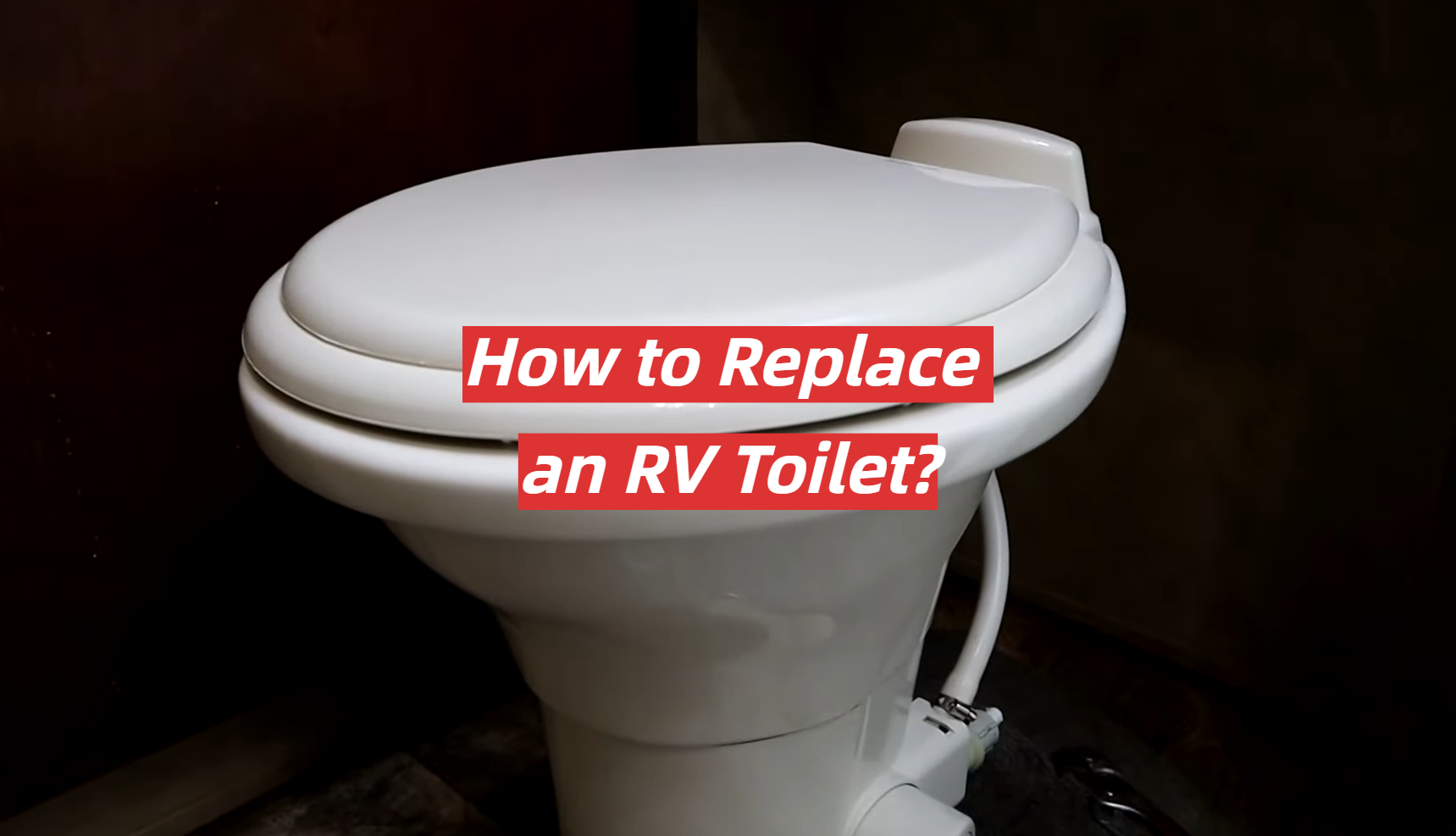 How to Replace an RV Toilet? RVProfy